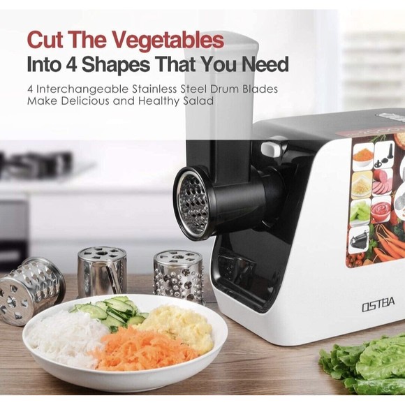 OSTBA APPLIANCE Kitchen Electric Meat Grinder 5 In Heavy Duty Meat